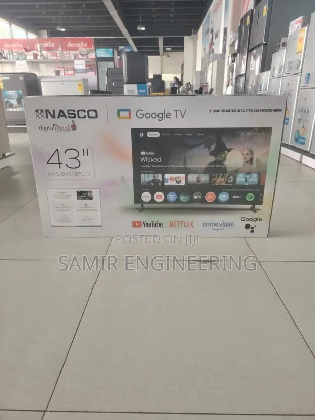 Nasco 43" Full Hd Smart Google Tv (Frameless) · Photo 1
