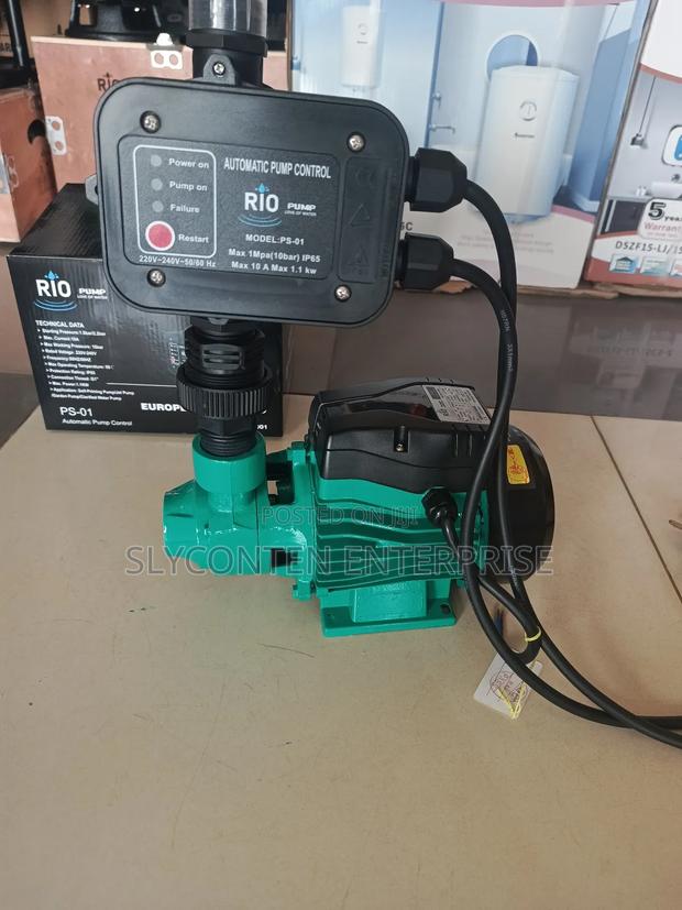 Rio 0.5hp Automatic Water Pump Complete · Photo 1