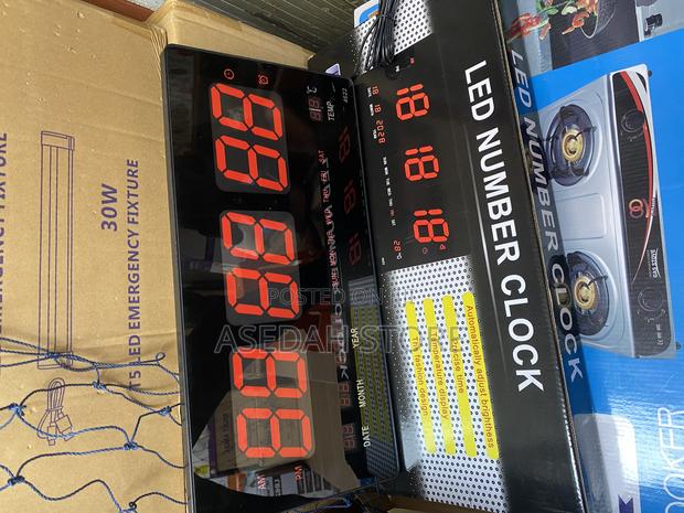 Electric Led Number Clock (Not Battery and Remote Control) · Photo 3