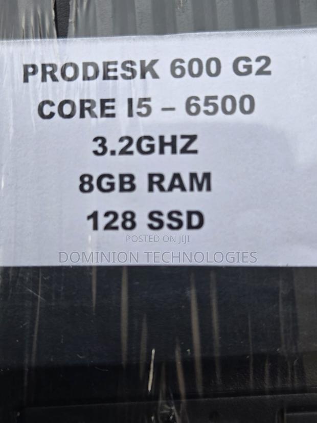 Desktop Computer HP ProDesk 600 8GB Intel Core I5 SSD 128GB · Photo 2