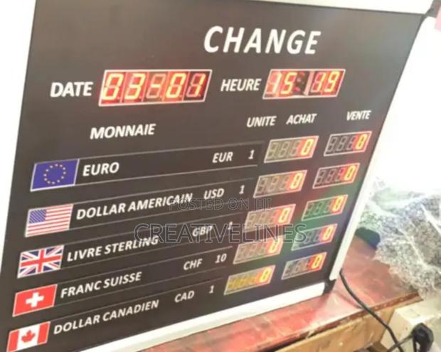 Currency Change Led Signage · Photo 3