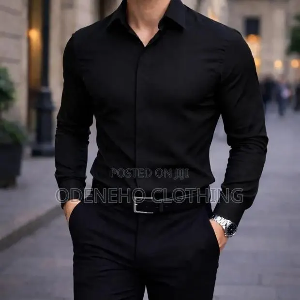 Official Plain Black Shirt · Photo 1