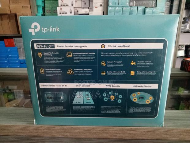Tp-Link Archer Ax72 Ax5400 Dual-Band Gigabit Wi-Fi 6 Router · Photo 2