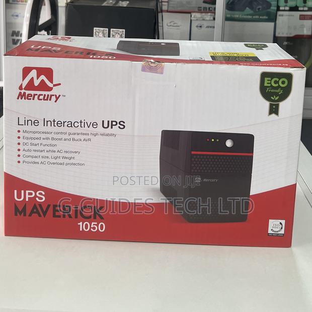 1050va Mercury Ups 630w, Mercury 1000va Maverick Ups 630watt · Photo 1