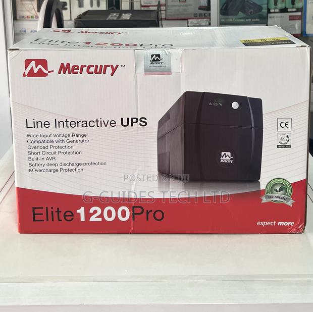 1200va Mercury Ups 720w, Mercury Elite 1200 Pro Ups 720watt · Photo 1