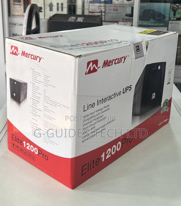 1200va Mercury Ups 720w, Mercury Elite 1200 Pro Ups 720watt · Photo 2