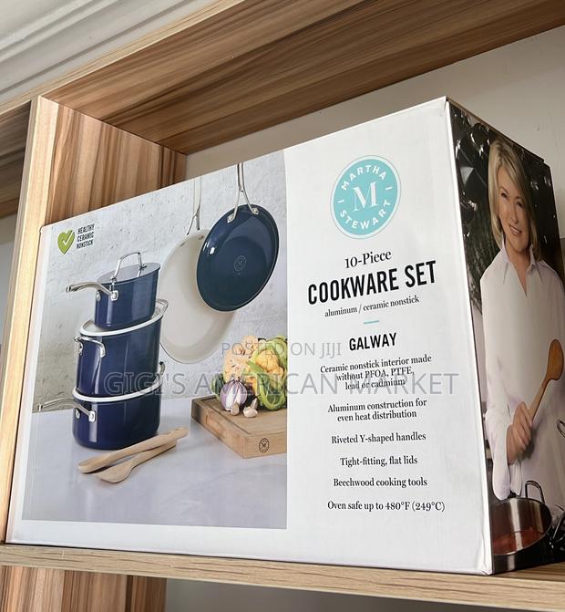 Martha Stewart Premium Nonstick Ceramic Interior 10pc · Photo 1