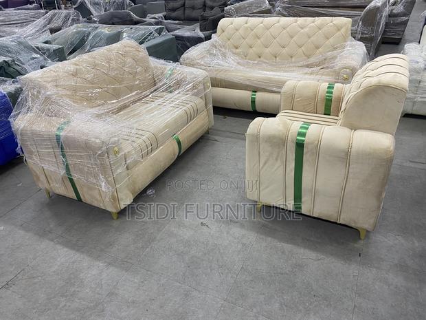 Quality Sofa Set With Gold Leg · Photo 3