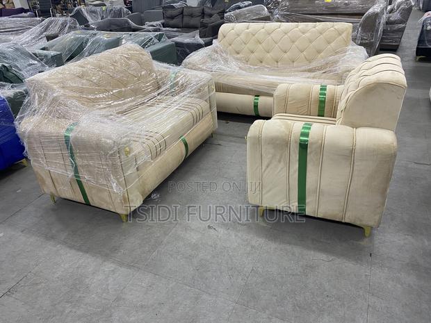 Quality Sofa Set With Gold Leg · Photo 2