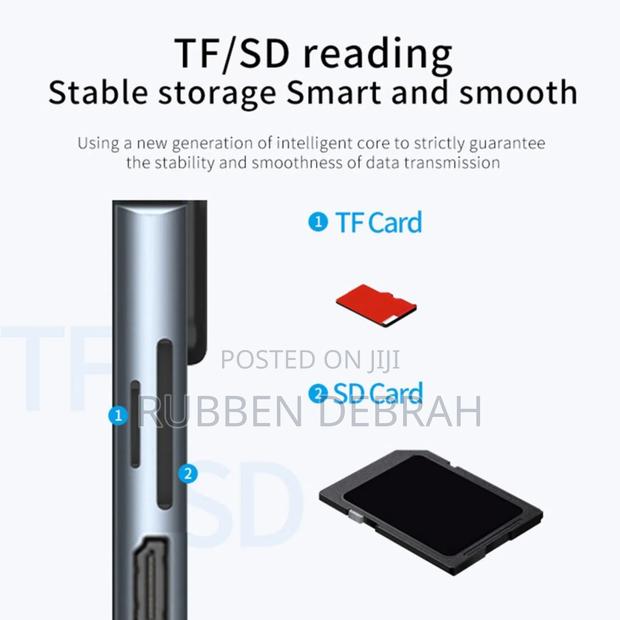 Type C Usb 8 in 1 3 1 to Hdmi Hub Adapter With Sd Tf Rj45 · Photo 7