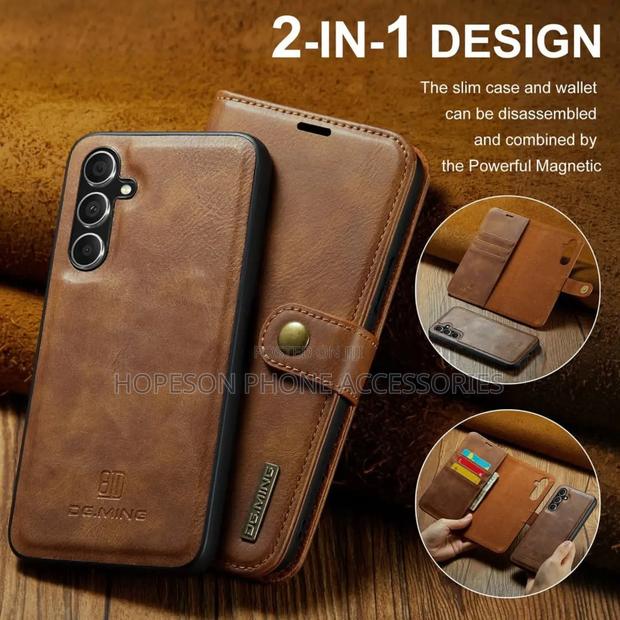 Samsung (2in1) Detachable Flip Leather Cases With Wallet · Photo 1