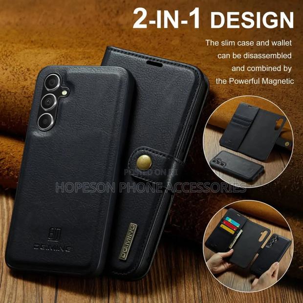 Samsung (2in1) Detachable Flip Leather Cases With Wallet · Photo 3