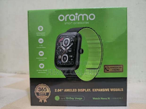Oraimo Watch Nova N 2.5d Curved Glass Smart Watch · Photo 3