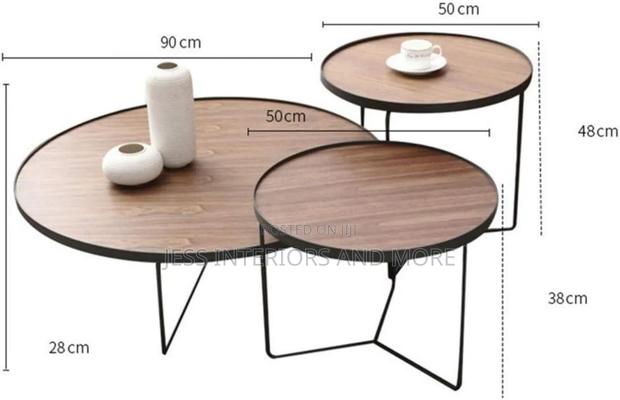 Center Table 3 Pieces Set · Photo 3