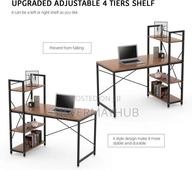 Computer Desk With Book Shelves · Photo 2
