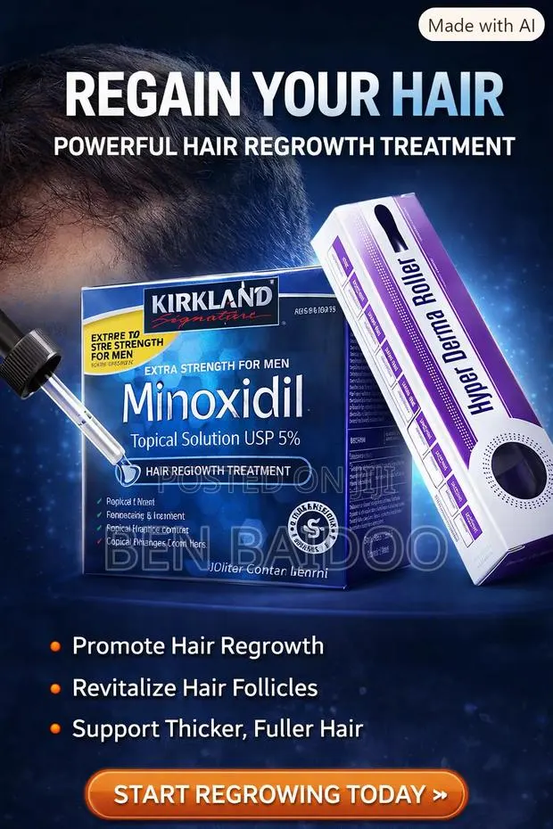 Kirkland Box and Derma Roller (Regain Your Hair) · Photo 1