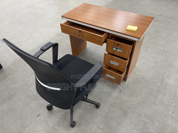 Office Computer Table With Office Chair · Photo 1