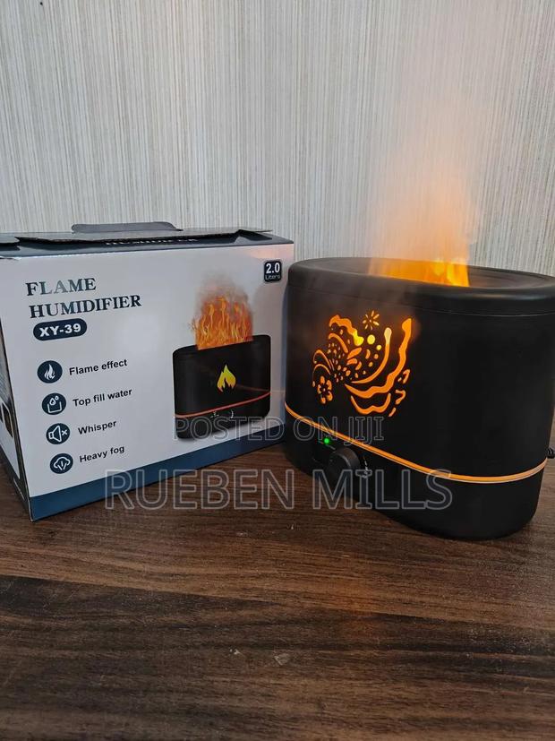 Big Size 2 Liters XY-39 Heavy Fog Flame Diffuser Humidifier · Photo 1