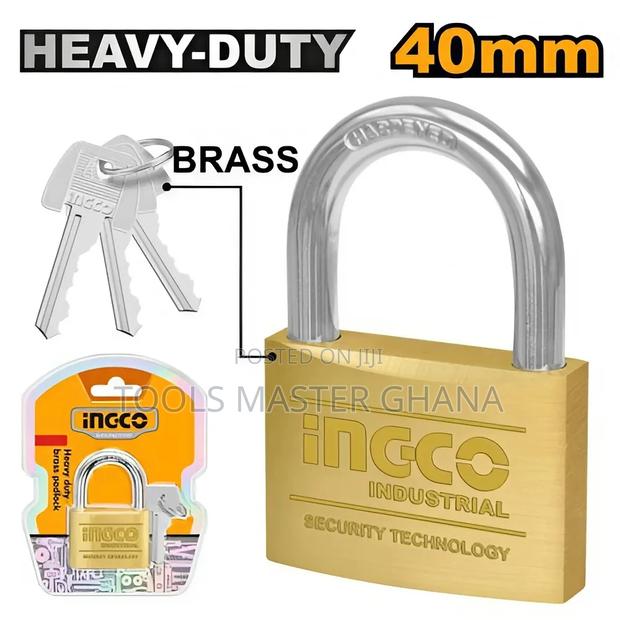 Heavy Duty Brass Padlock - Dbpl0402 · Photo 1