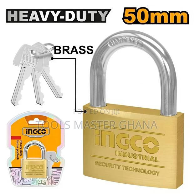 Heavy Duty Brass Padlock # Dbpl0502 · Photo 1