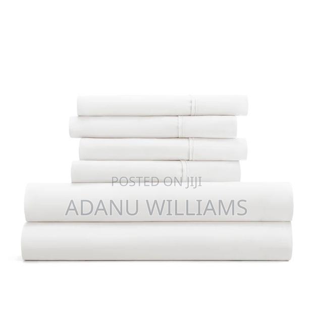 Ultra Soft Pure Cotton Fitted Bedsheets 6pcs Set · Photo 3