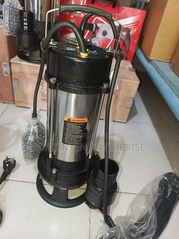 High Quality 3hp Sewage Pump With Cutter · Photo 1