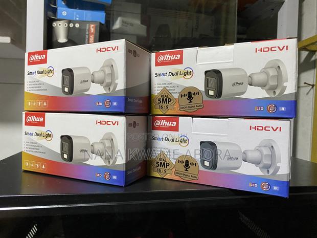 Dahua Bullet Camera 5mp Smart Dual Light With Audio · Photo 1