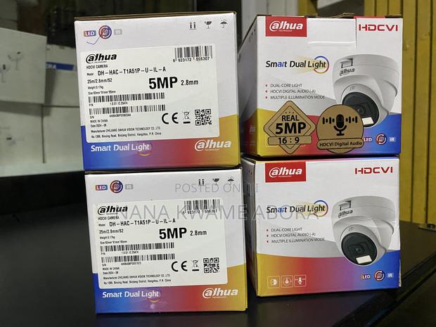 Dahua Dome Camera 5mp Smart Dual Light With Audio · Photo 2
