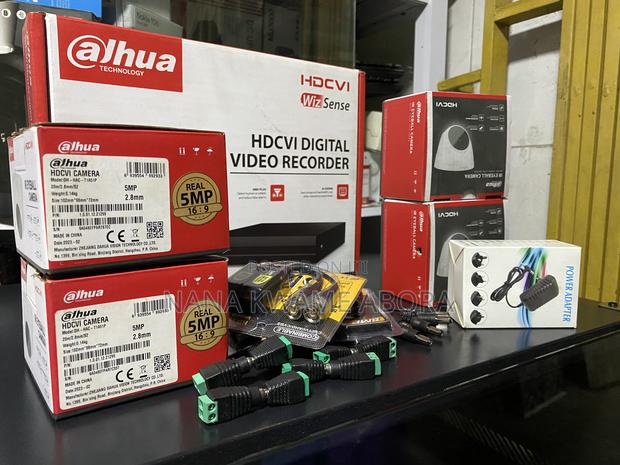 Dahua 4 Channel CCTV CAMERA KIT 2mp Full Color With Audio · Photo 1
