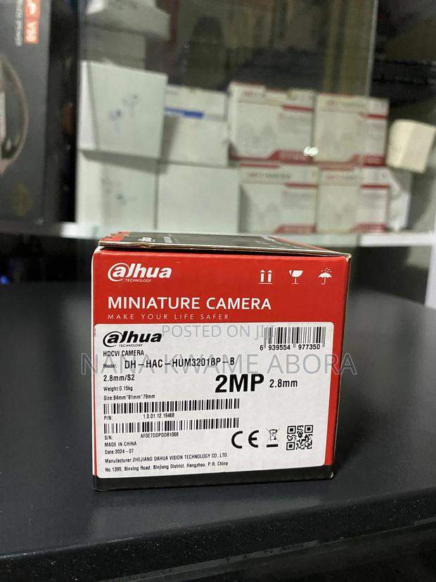 Dahua Miniature Camera /Hidden Analog Camera /Works With DVR · Photo 2