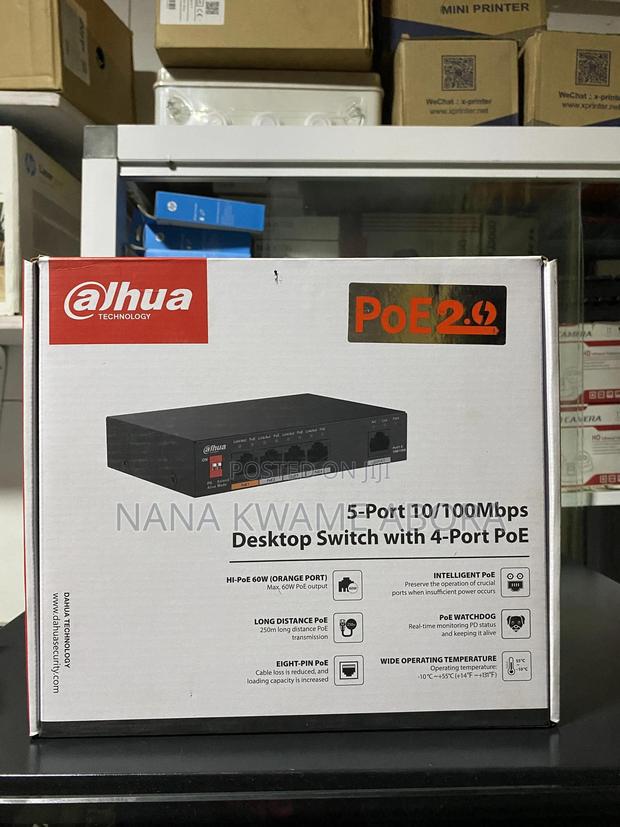 Dahua 4 Port Poe Switch · Photo 1