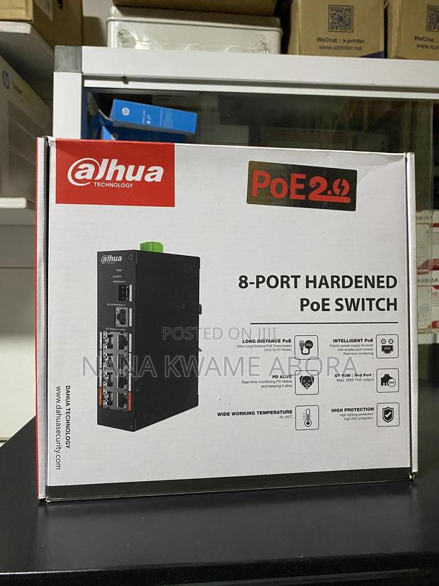 Dahua 8 Port Poe Switch · Photo 1