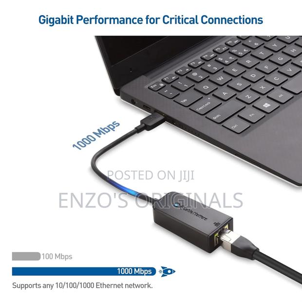 Usb 3.0 To Gigabit Lan Rj45 Ethernet Network Adapter Original · Photo 4