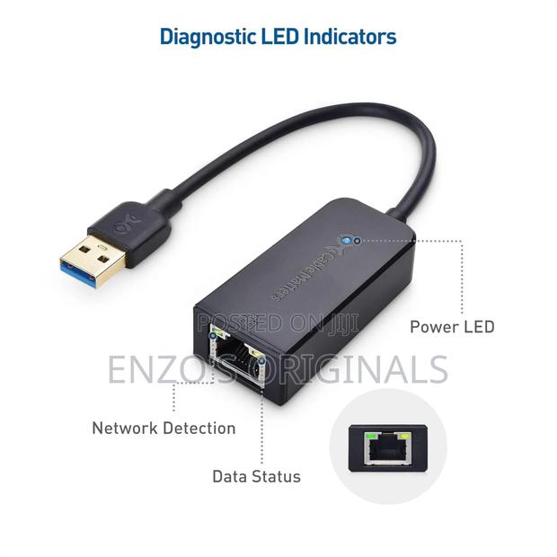 Usb 3.0 To Gigabit Lan Rj45 Ethernet Network Adapter Original · Photo 6
