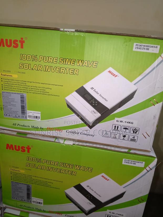 Hybrid Inverter 6.2kw Must · Photo 1