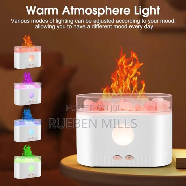 Anti-Dazzling Light Crystal Stones Humidifier Diffuser · Photo 2