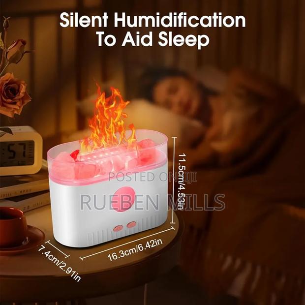 Anti-Dazzling Light Crystal Stones Humidifier Diffuser · Photo 3