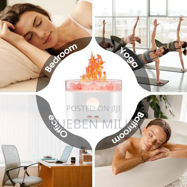 Anti-Dazzling Light Crystal Stones Humidifier Diffuser · Photo 4