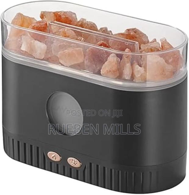 Natural Mineral Rock Flame Diffuser Humidifier · Photo 1