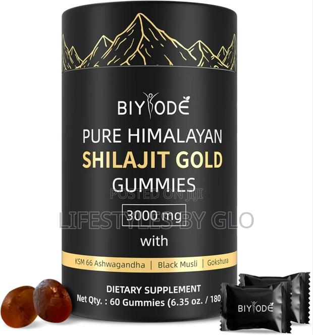 Pure Shilajit Himalayan Gummies With Ashwagandha Gaulshura · Photo 1