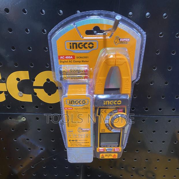 Ingco Digital Ac Clamp Meter 600a (Dcm62001) · Photo 1
