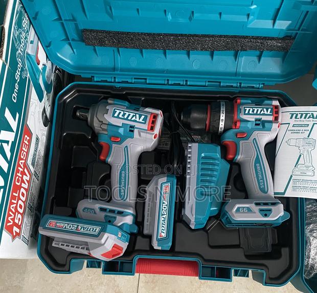 TOTAL 20V Drill and Wrench Combo Kit · Photo 1