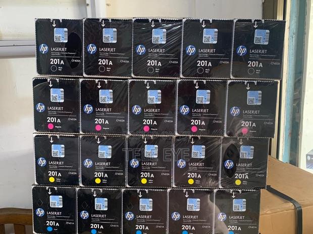 Hp 201a Set of 4 Laserjet Toners · Photo 1