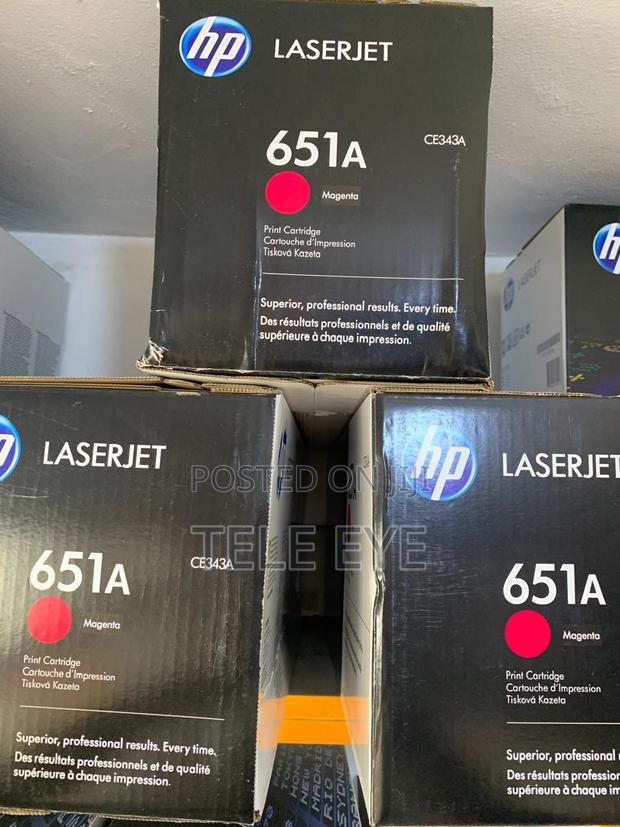 Hp 651a (Ce340a-Magenta Toner Cartridge · Photo 1