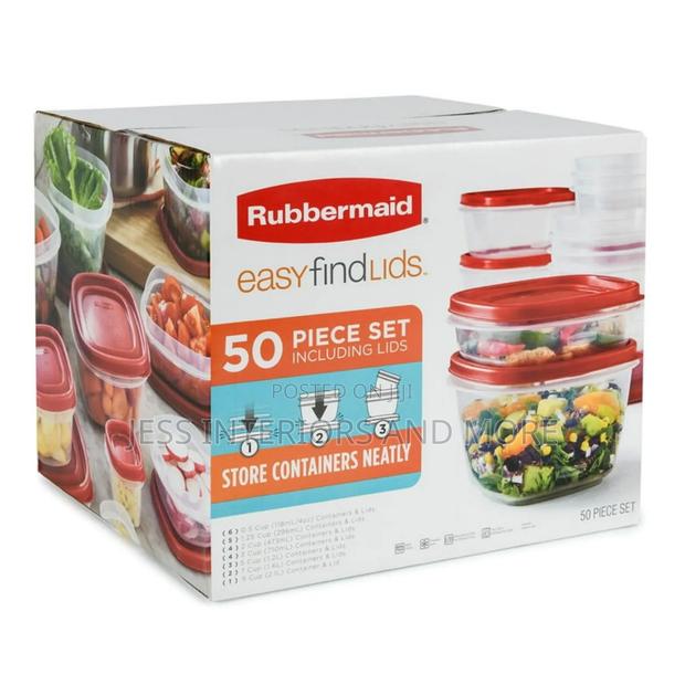 Rubbermaid 50-Piece Food Storage Set · Photo 1