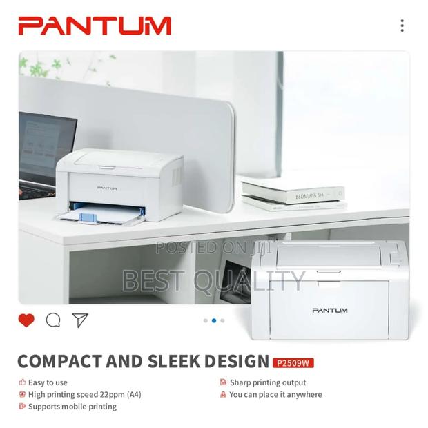 PANTUM P2509 Monochrome Laser Printer · Photo 3