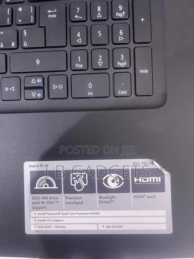 Laptop Acer Aspire E15 4GB Intel Pentium HDD 500GB · Photo 3
