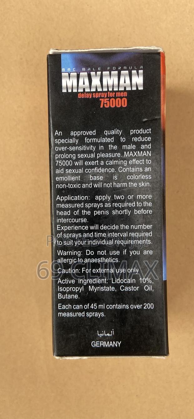 Maxman Delay Spray · Photo 2
