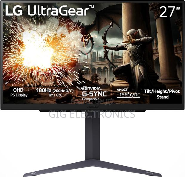 Lg Ultragear Gaming Monitor 27 Inch 1440p HDR 200hz · Photo 1
