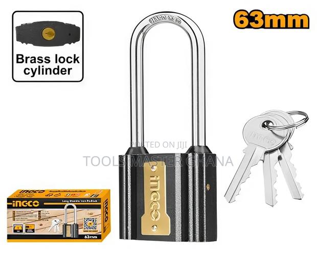 Long Shackle Iron Padlock - Dipl0631l · Photo 1